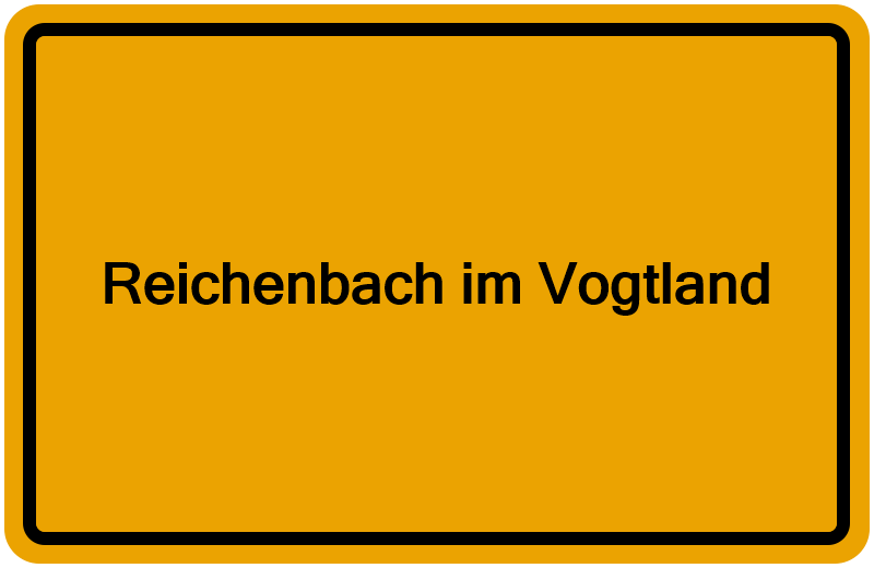 Handelsregisterauszug Reichenbach im Vogtland